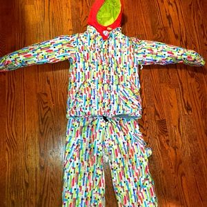 Burton girls ski / snowboard jacket and pants set